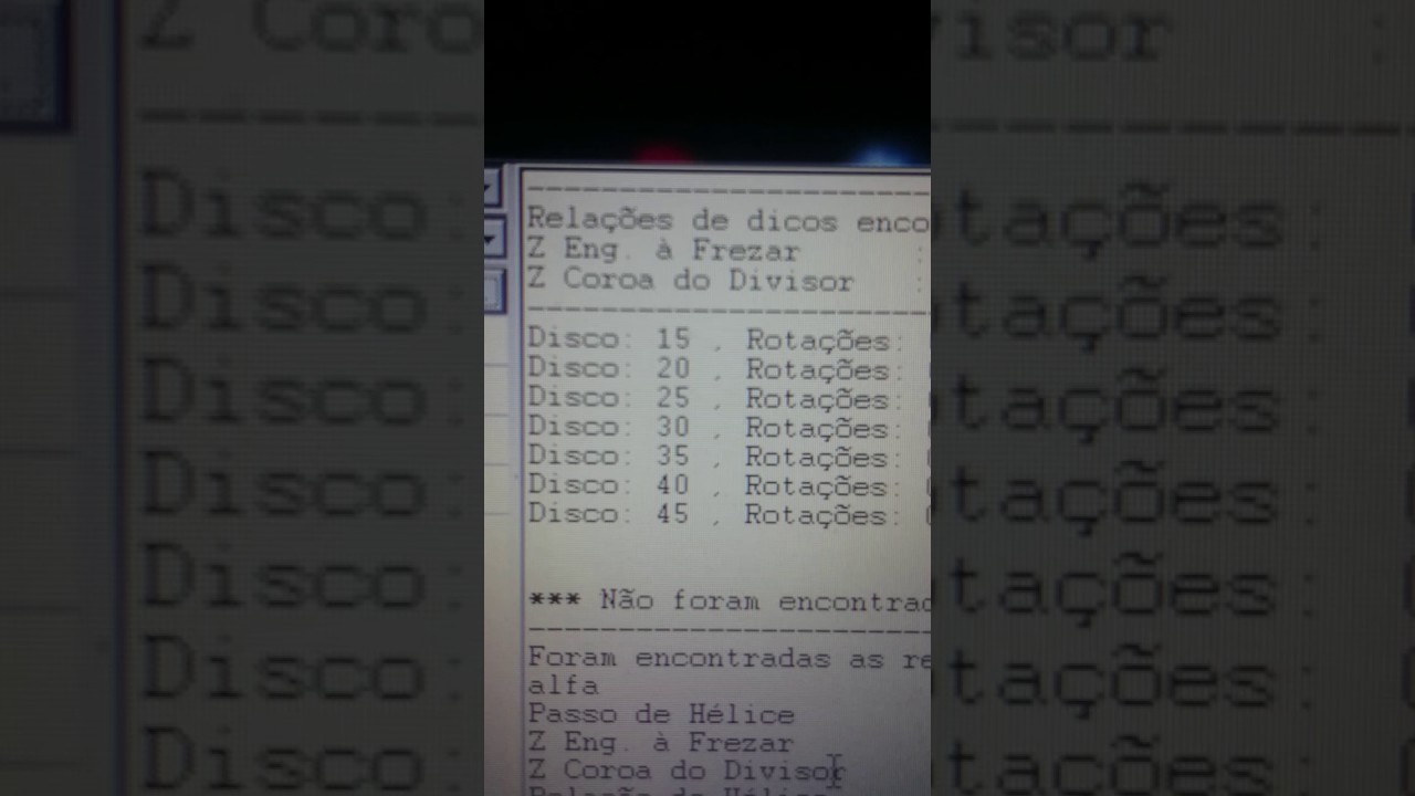 Software Definitivo Geradora Renania E Fresadora Engrenagem. watzap 14 998421100