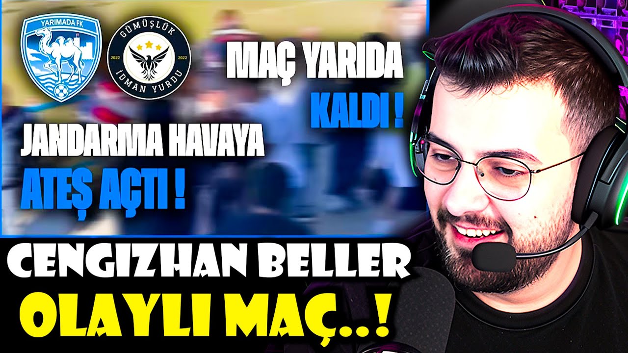 Jrokez - Cengizhan Beller 'MAÇ YARIDA KALDI! GÜMÜŞLÜK İDMANYURDU YARIMADA FK' İZLİYOR! | BÜYÜK OLAY