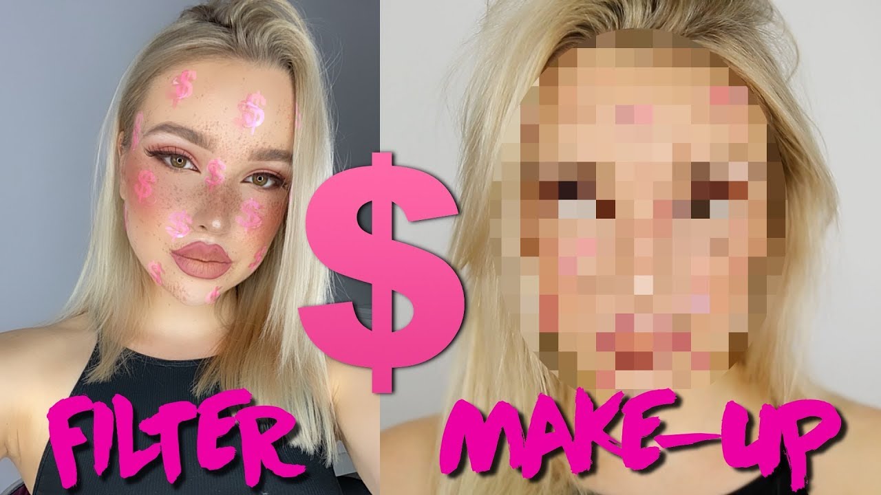 INSTAGRAM FILTER make-up tutorial  | HALLOWEEN