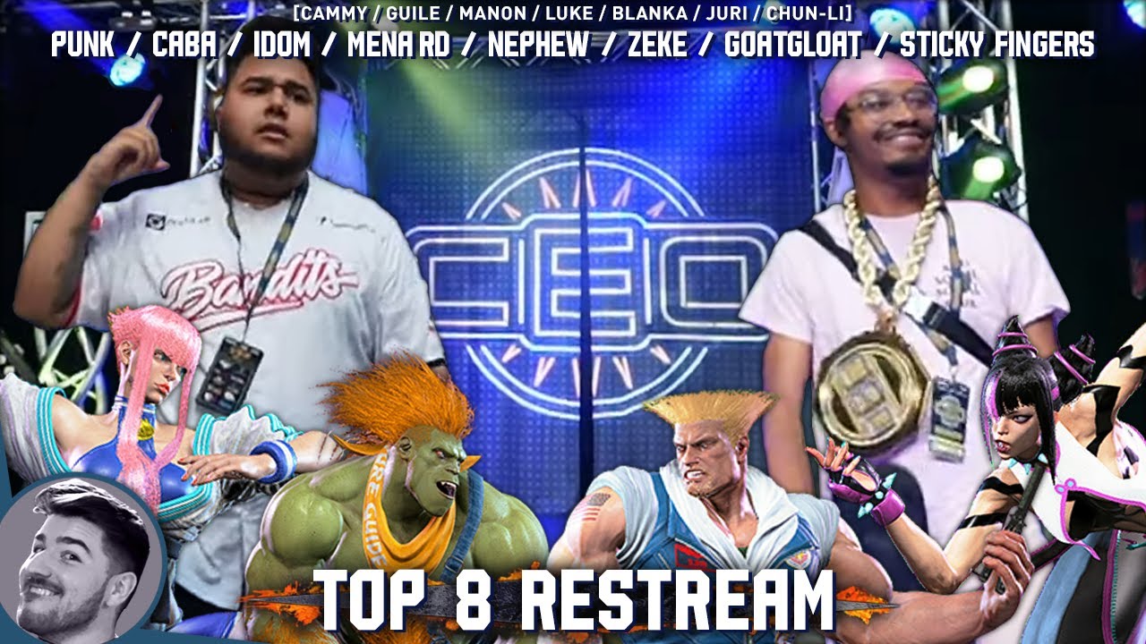 The First Big Offline Major | CEO Top 8 Restream (Street Fighter 6)