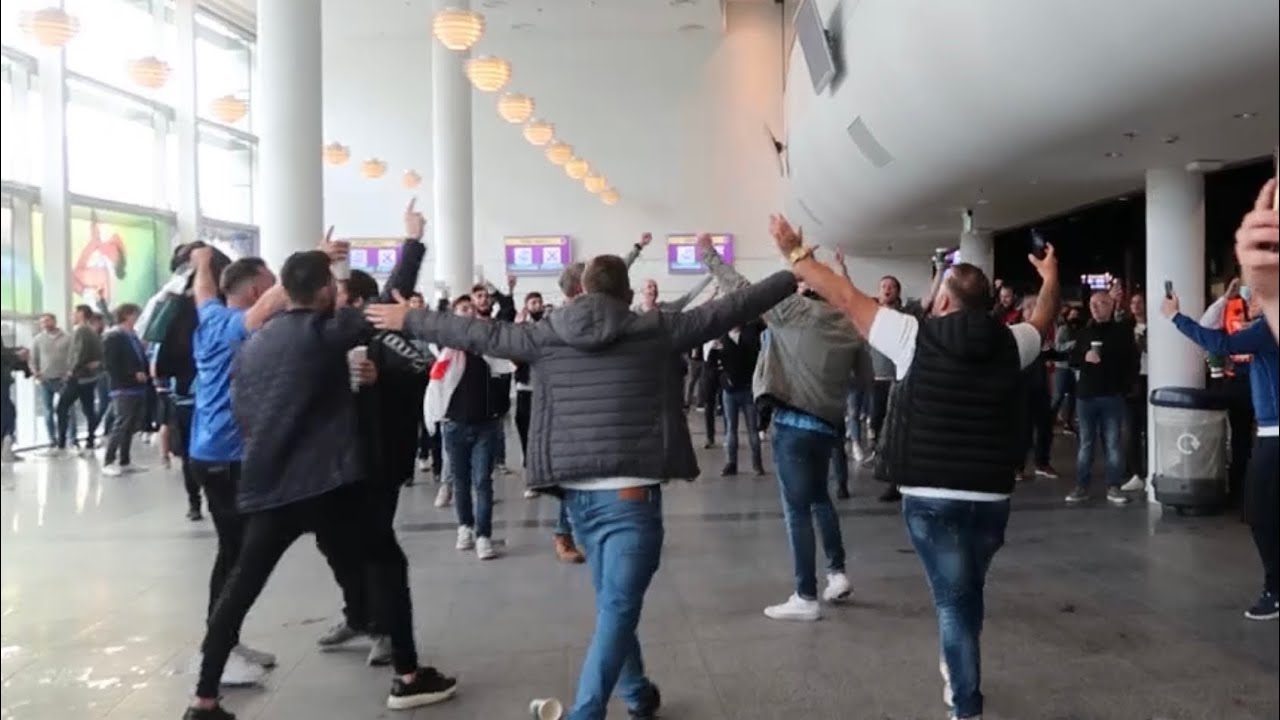 10 GERMAN BOMBERS IN THE AIR | England fans at Wembley vs Czech Republic