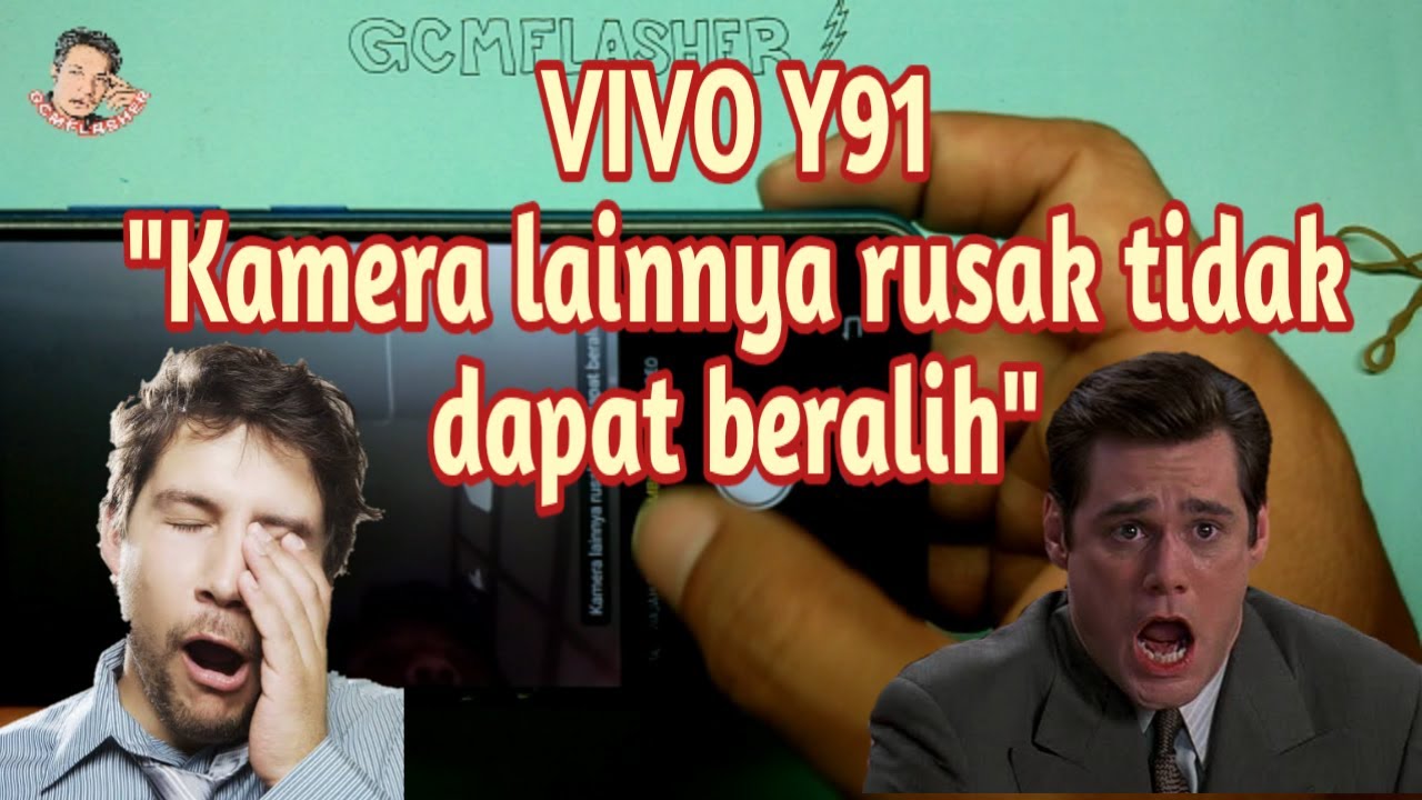 Vivo Y91 kamera gagal || KAMERA BELAKANG RUSAK || 