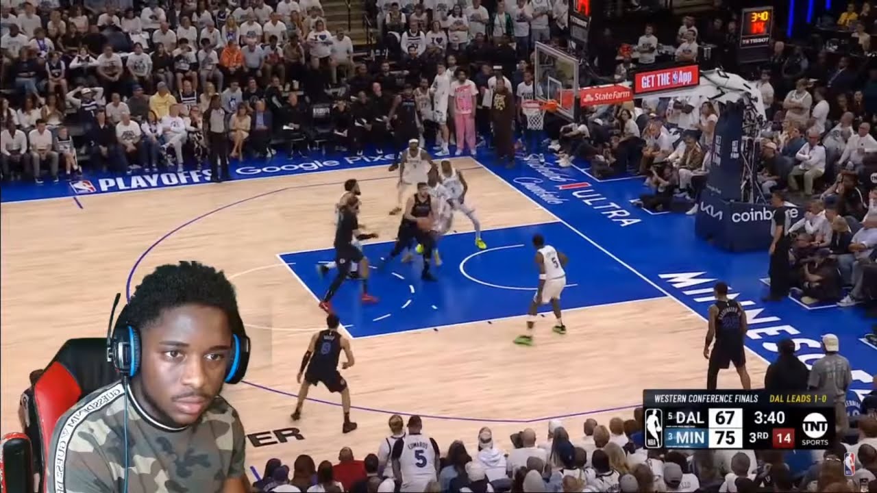 REACTING TO Dallas Mavericks vs Minnesota Timberwolves Full Game 2 Highlights!!