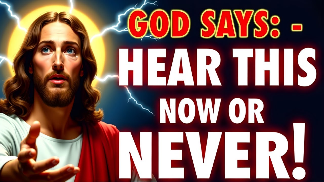 🔴 When I Tell You This PLEASE STAY CALM 🔴 God Message Today | God Helps