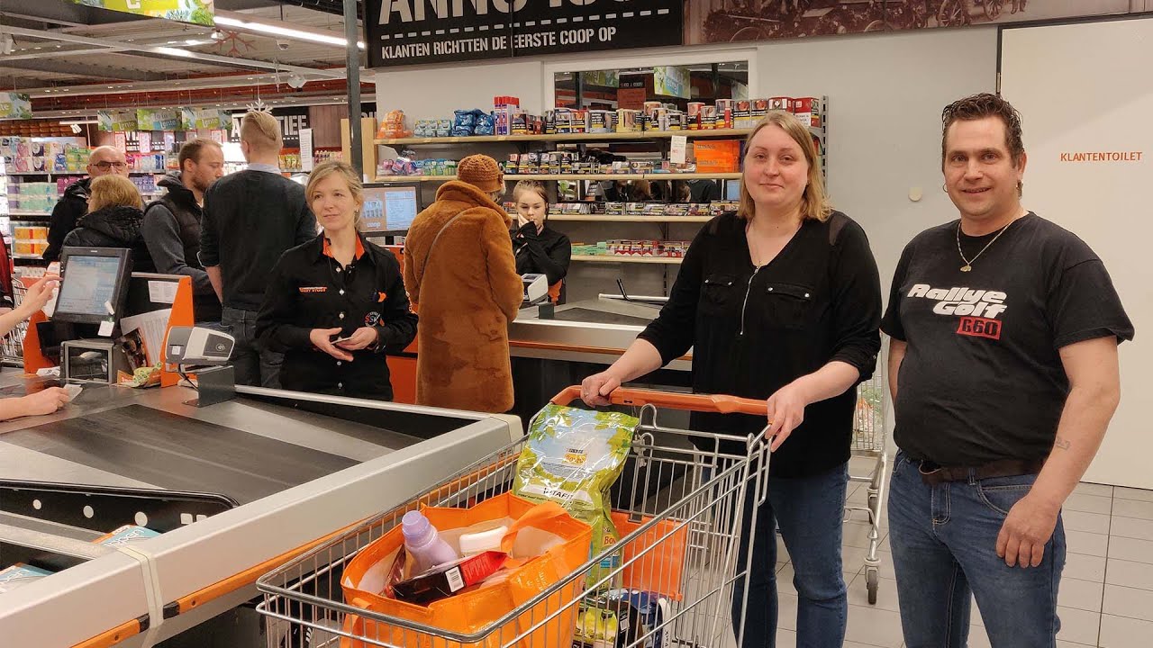 Een minuut gratis winkelen: dit is hun buit!