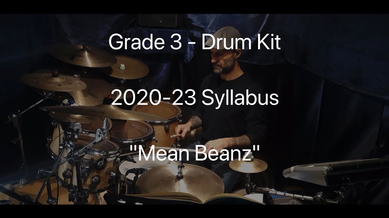 Mean Beanz - Grade 3 Drum Kit Trinity College