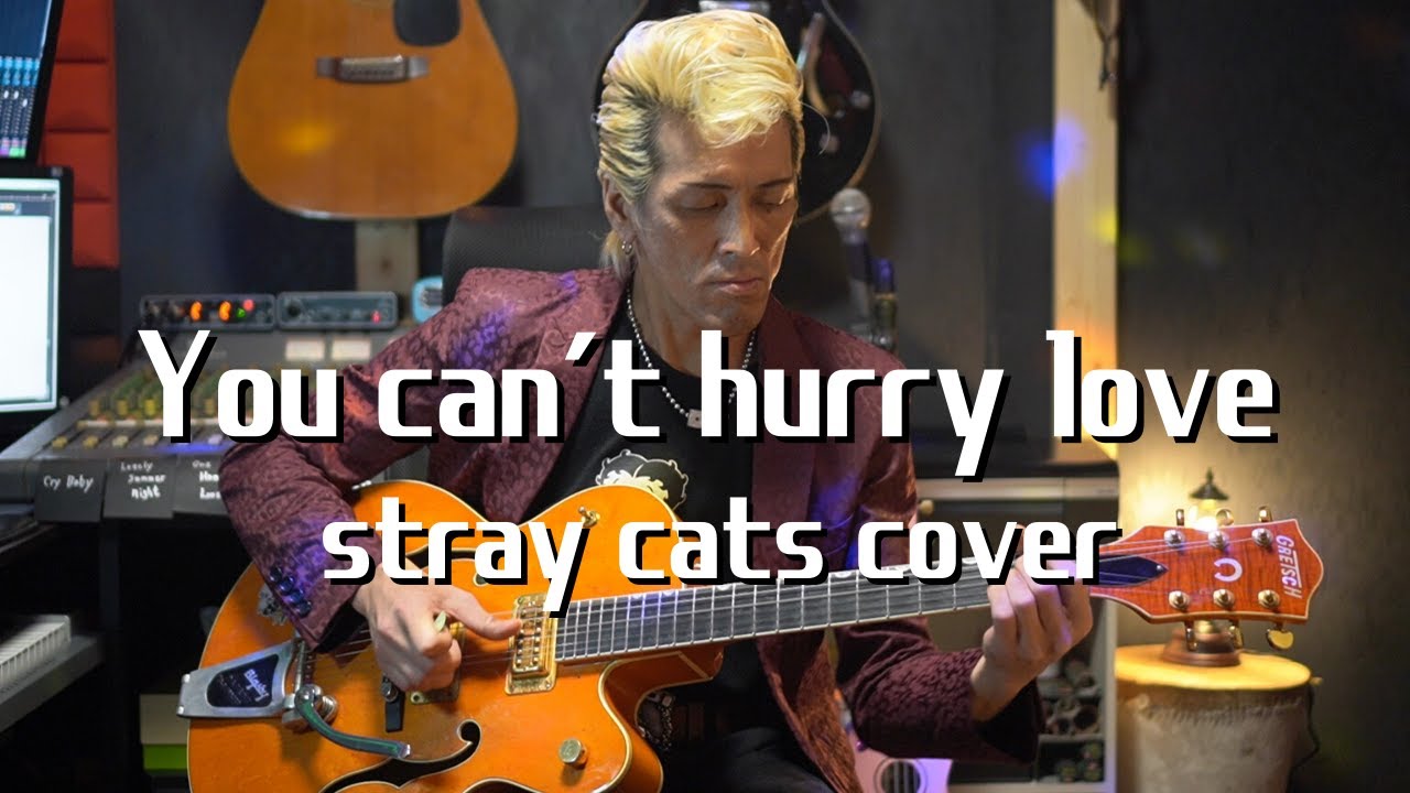 【ロカビリー】Stray Cats - You can't hurry love - Guitar Cover 【rockabilly】