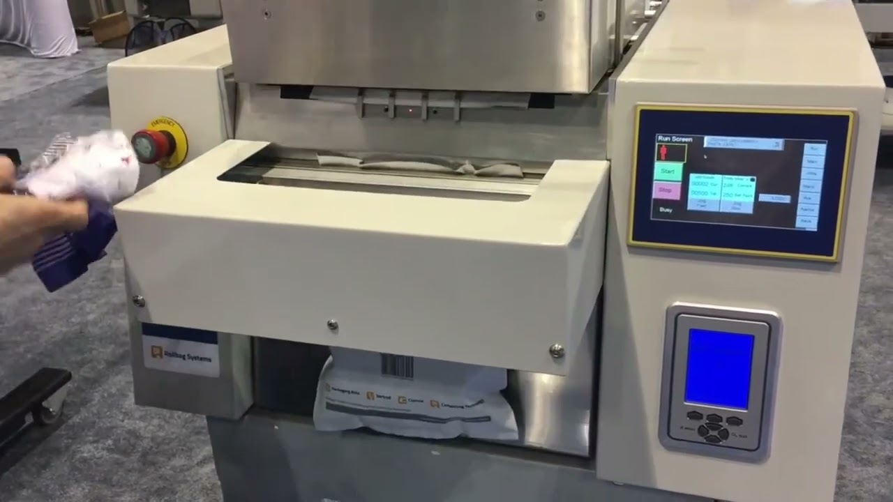 Automatic Bagging System for Mail Order Fulfillment   Rollbag R1285 Velocity