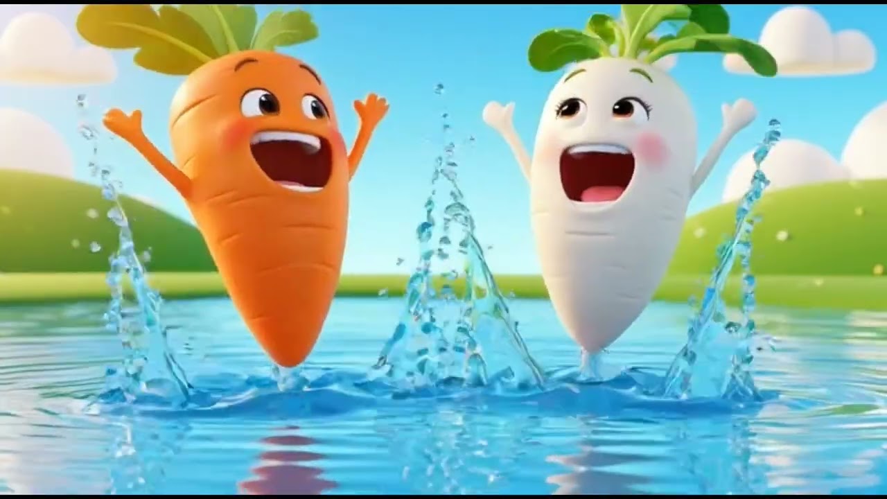 आलू🥔 ,गाजर🥕 र मुलाको🎭️ रमाइलो कथा 😊