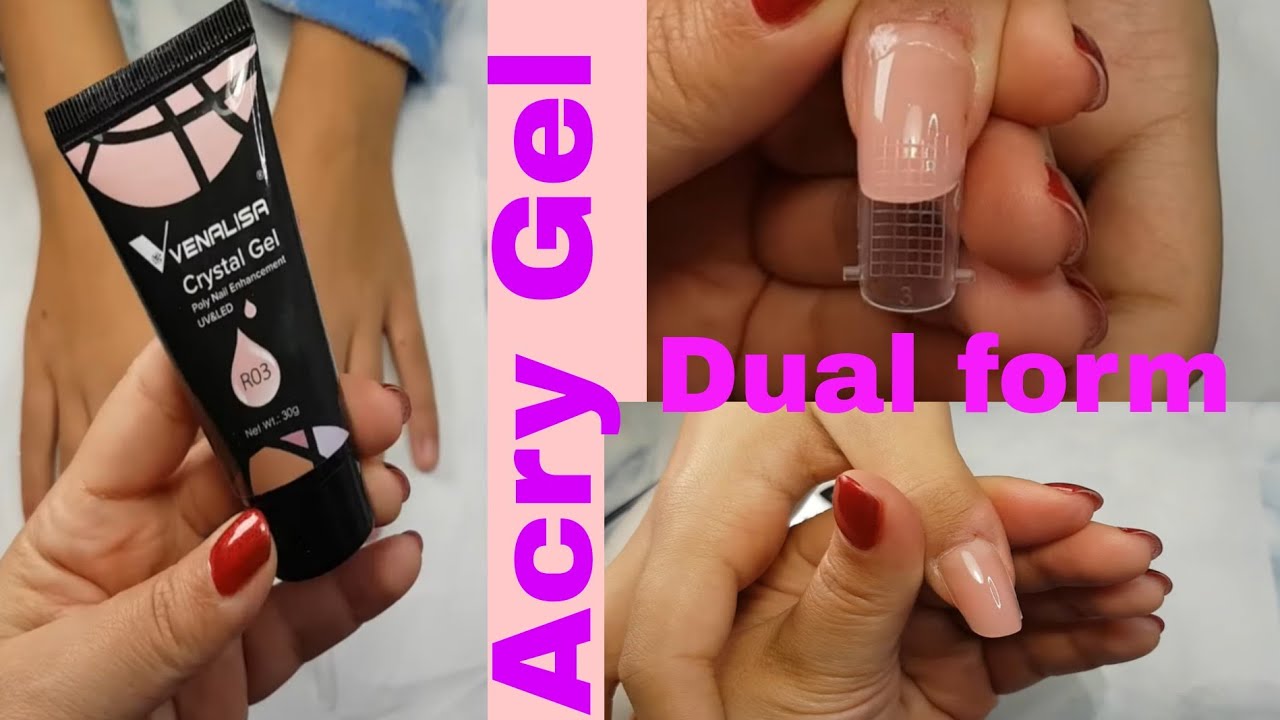 ACRYGEL VENALISA  ||  RICOSTRUZIONE CON LE DUAL FORM