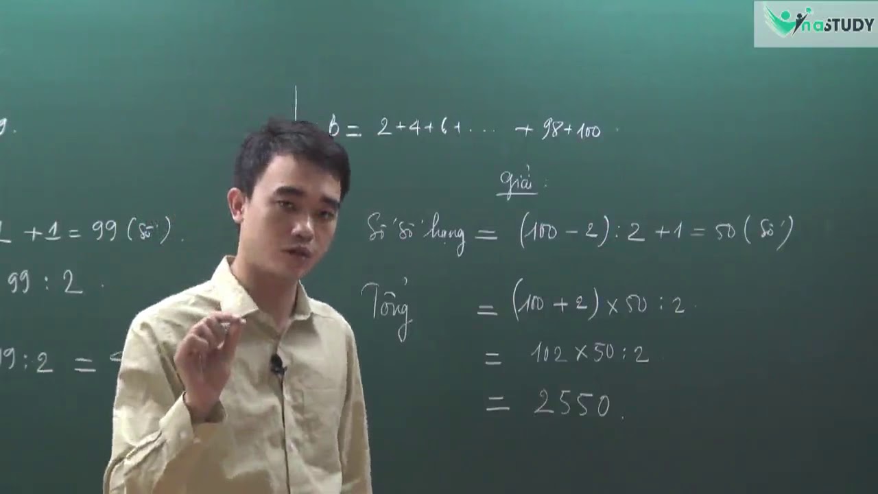 Toán nâng cao lớp 4 - Dãy số cách đều - thầy Nguyễn Thành Long