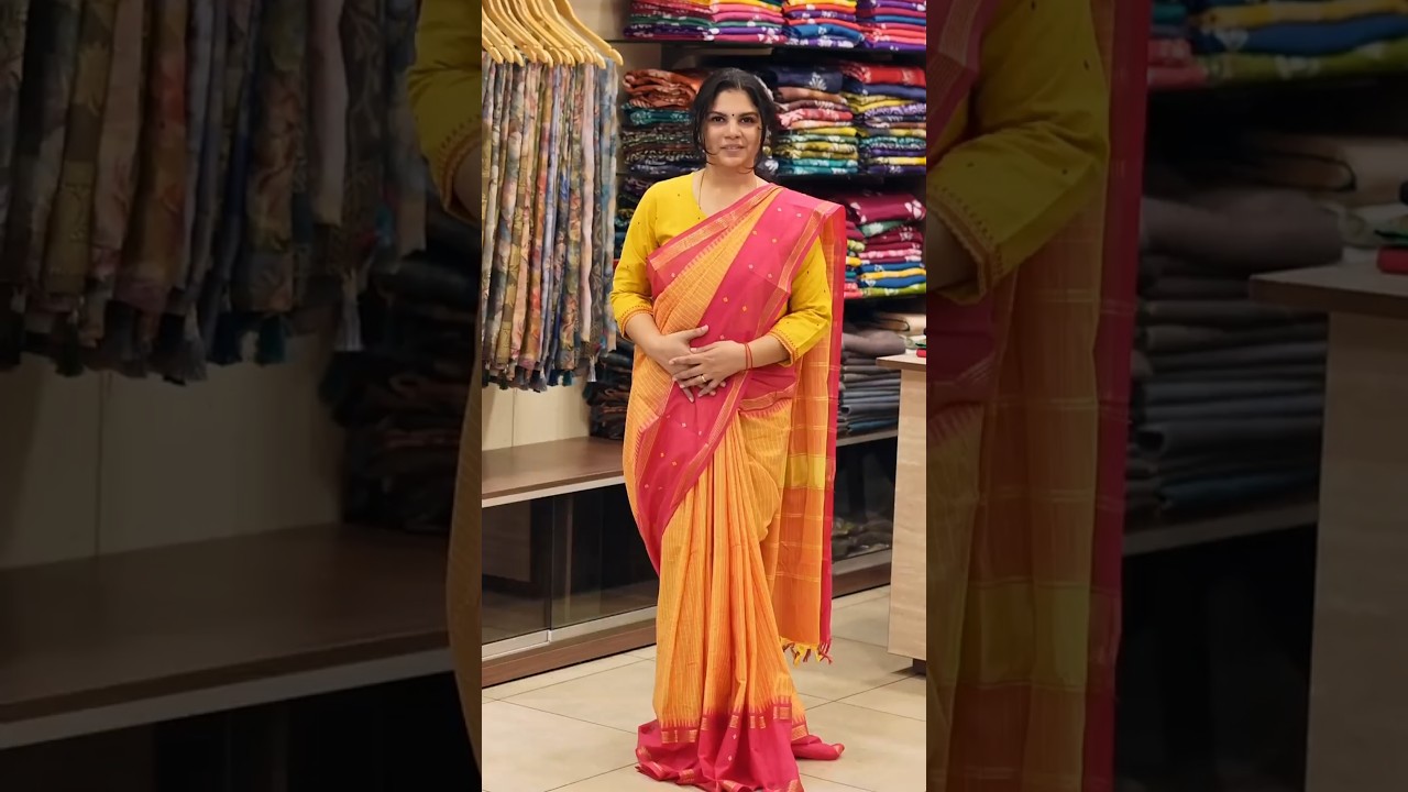 Chettinad Cotton Sarees | Store Buy Collections| templedesigner.com