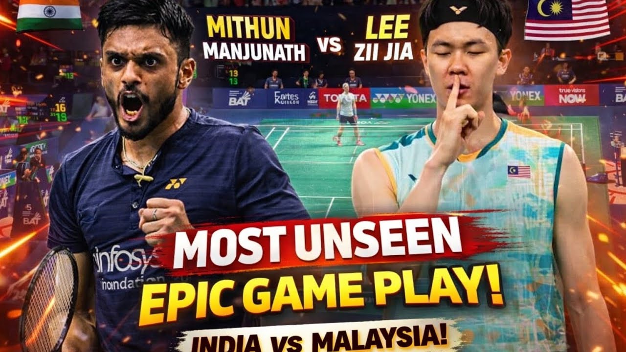 THIS MATCH SHOCKED EVERYONE 😱 | MITHUN MANJUNATH 🇮🇳 vs LEE ZII JIA 🇲🇾 | SUPER 300