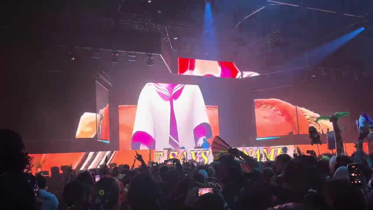 Porter Robinson at Lights All Night Festival 2025, Day 2, Dec 31, at The Metroplex Stage, Dallas Tx.