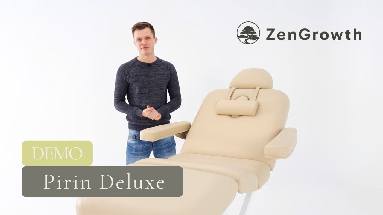 Pirin Deluxe Table de massage &eacute;lectrique avec dossier