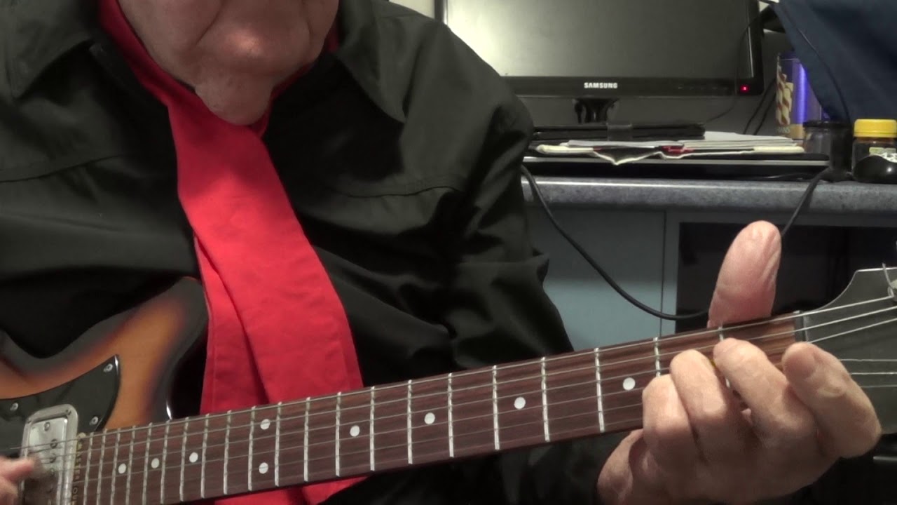 Inch Worm Chord Melody Guitar Solo with Vocal