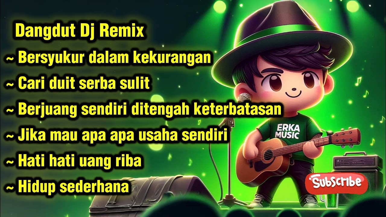 Dangdut DJ Remix - Hidup Pas-Pasan Tapi Penuh Semangat, Gak Pake Riba!