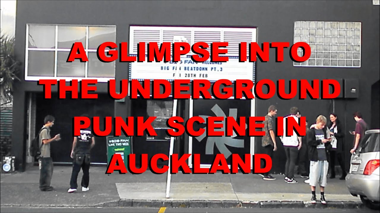 A Glimpse Into The Underground Punk Scene In Auckland