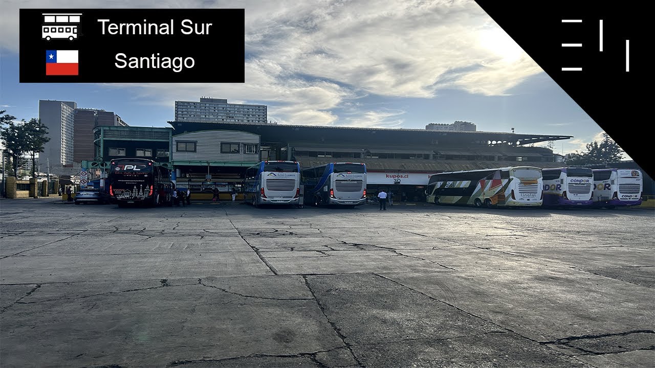 🚌 Terminal de buses Sur - 🇨🇱 Santiago