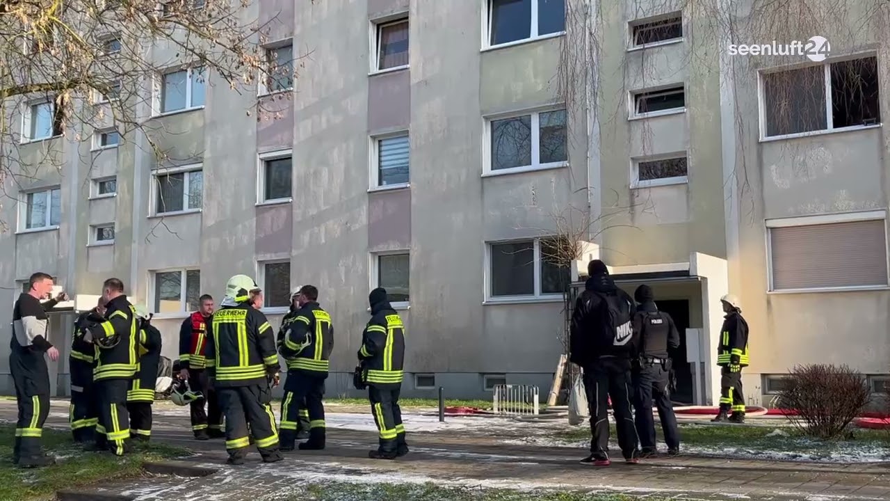 NewsSpot: Wohnungsbrand in Lauchhammer