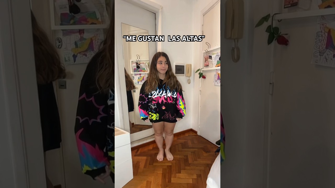 CUANDO SOS PETIZA Y A EL LE GUSTAN LAS ALTAS  #humor #sasha #comedia