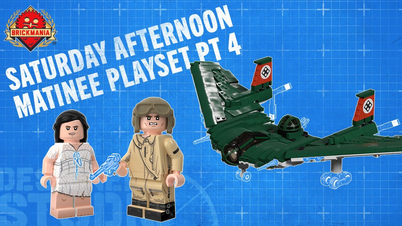 Saturday Afternoon Matinee Playset Part 4 - Brickmania Designers Studio