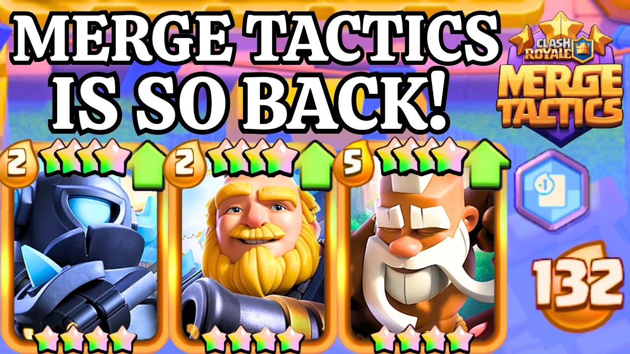 New Troops Are OVERPOWERED!! - Clash Royale Merge Tactic!