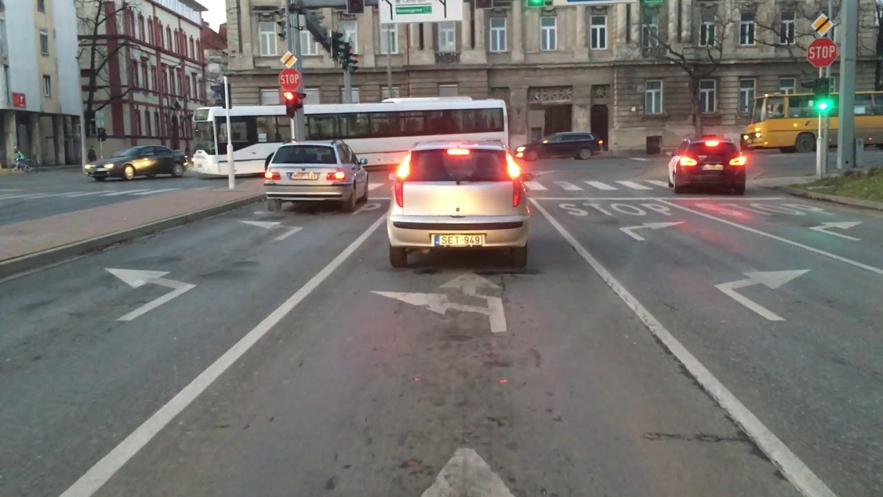 Mit lát a buszsofőr? | Győr, 11-es járat, Marcalváros - Bácsa, Ergényi Ltp. | 2021 | (5x seb.)