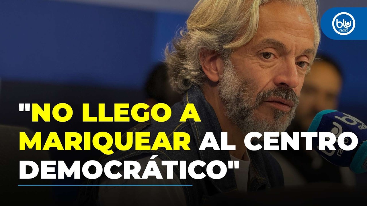 Juan Daniel Oviedo define su rol en la coalición con Paloma Valencia