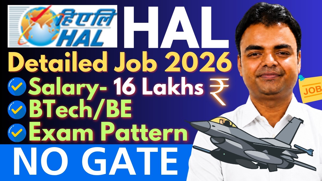 HAL Recruitment 2026 Detailed Notification of HAL, Diploma BTech New Govt Job Vacancy 2026