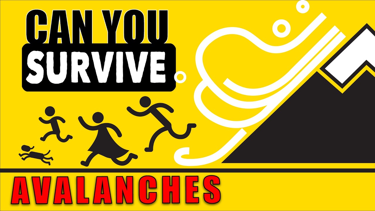 Can You Actually Escape An Avalanche On Your Own? DEBUNKED