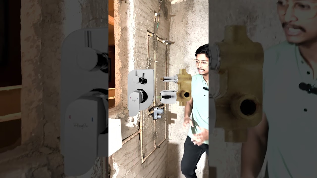 Internal washroom plumbing explained | washroom plumbing | 8 ' x 4' washroom size design