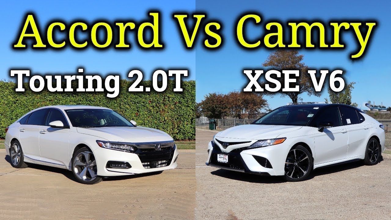 HONDA or TOYOTA?: 2020 Toyota Camry XSE V6 vs 2020 Honda Accord Touring 2.0T | Fully Loaded!