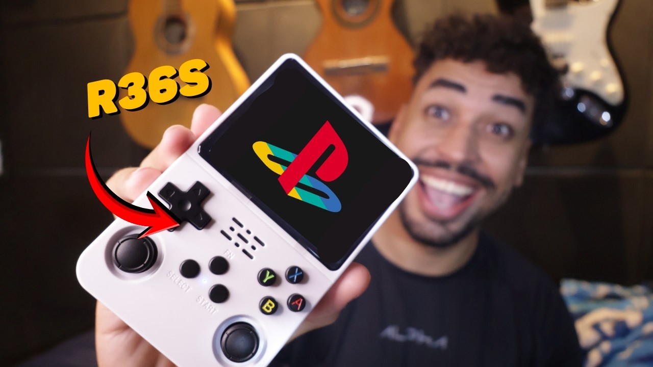 COMPREI o VIDEOGAME PORTÁTIL mais VENDIDO do SHOPEE