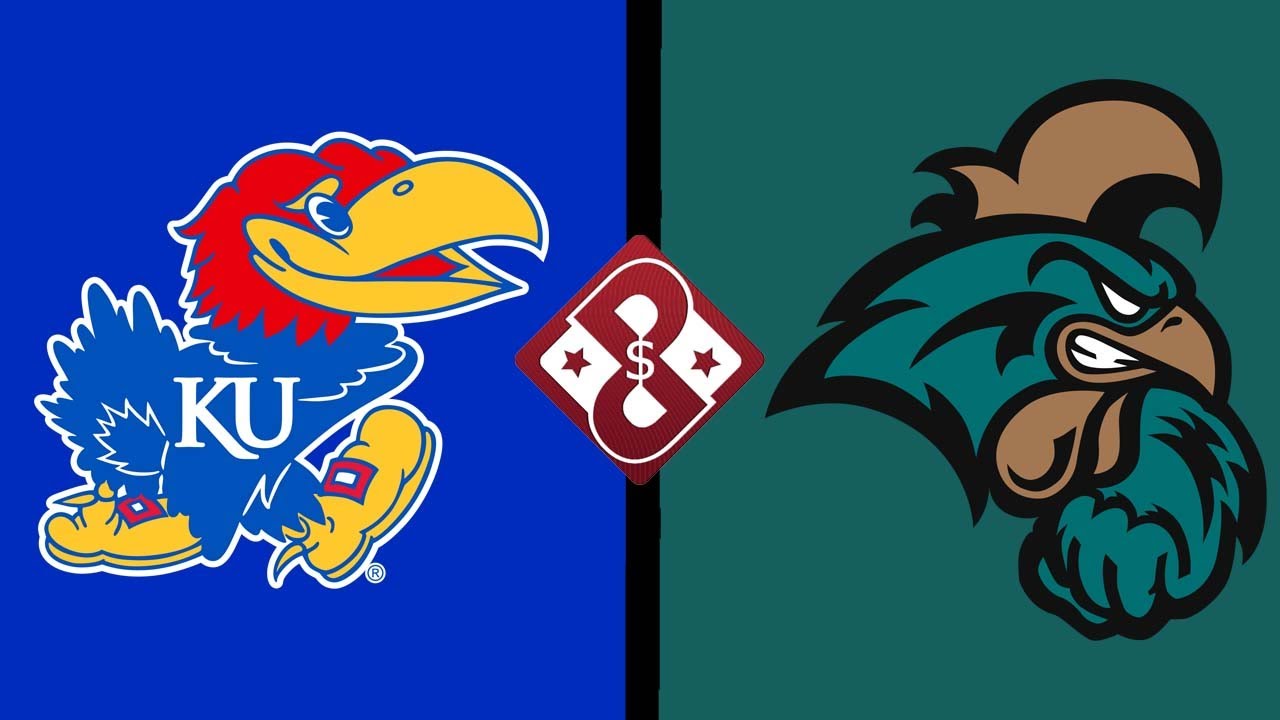 Kansas at Coastal Carolina - Friday 9/10/21 -  NCAA Football Picks & Predictions | Picks & Parlays