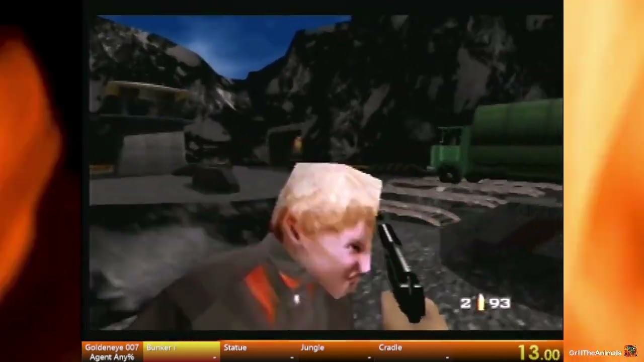 GrillTheAnimals running Goldeneye 007 - Agent Any% (Casual attempts)