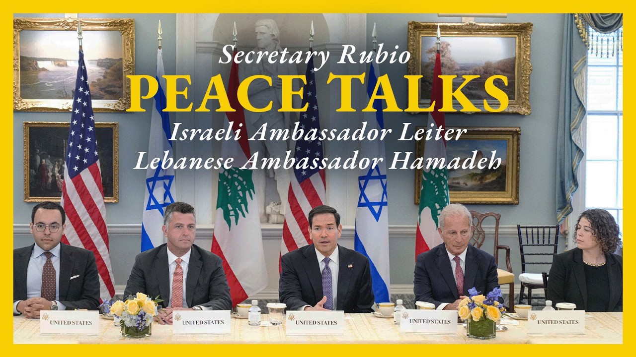 Secretary Rubio working-level peace talks