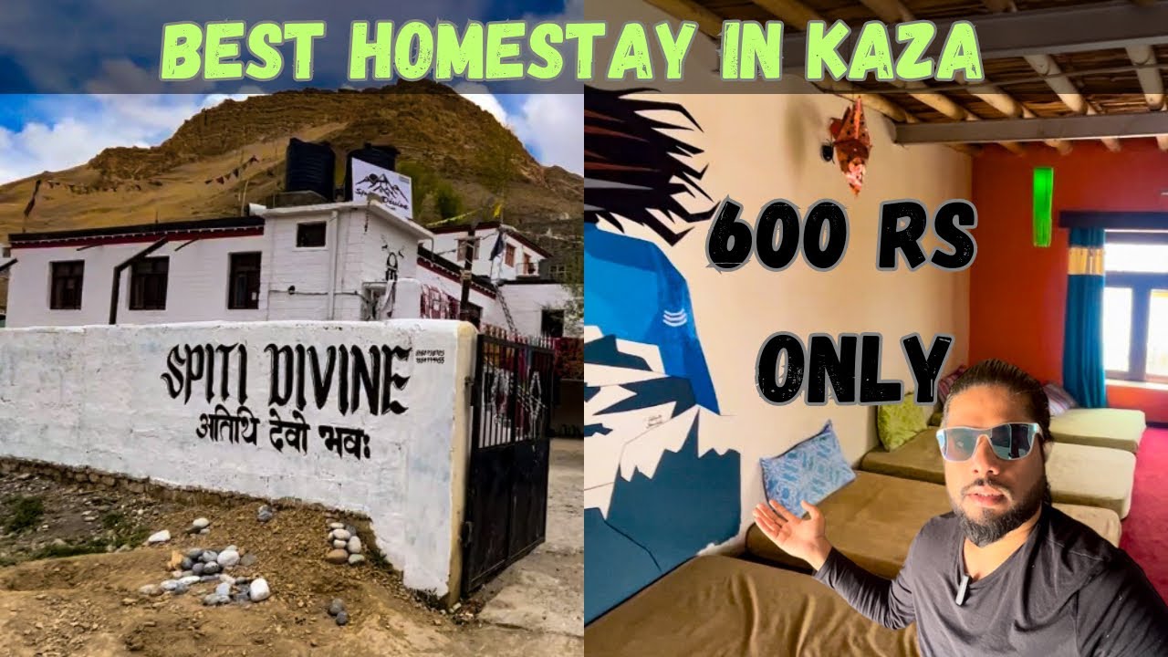 Ep9 | Cheap and Best home stay in Kaza | Spiti Valley | Voyager Aamir