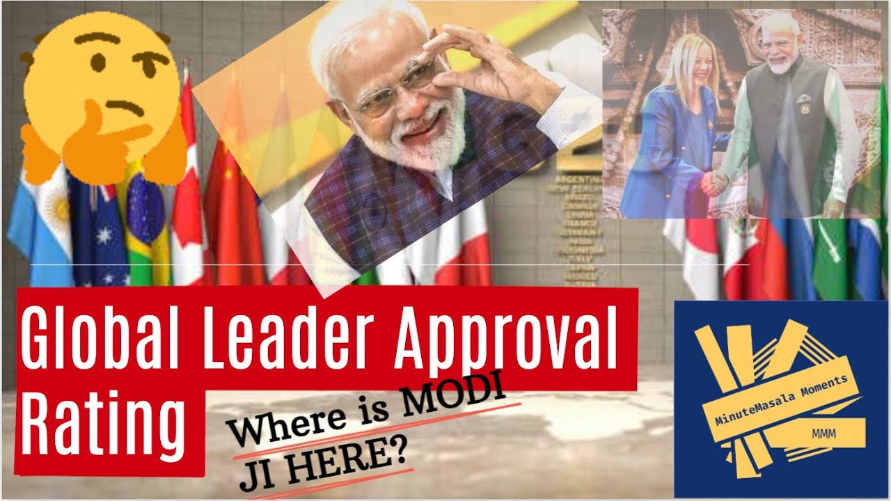 Unmasking the Truth- Global Leader Approval Rating Tracker | MinuteMasala Moments