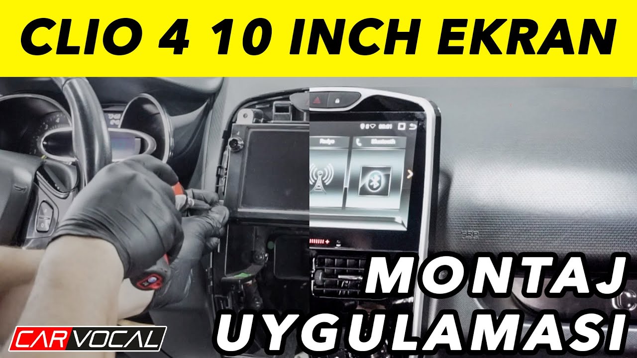 Renault Clio 4 | Android Multimedya Sistemi Montaj Uygulaması