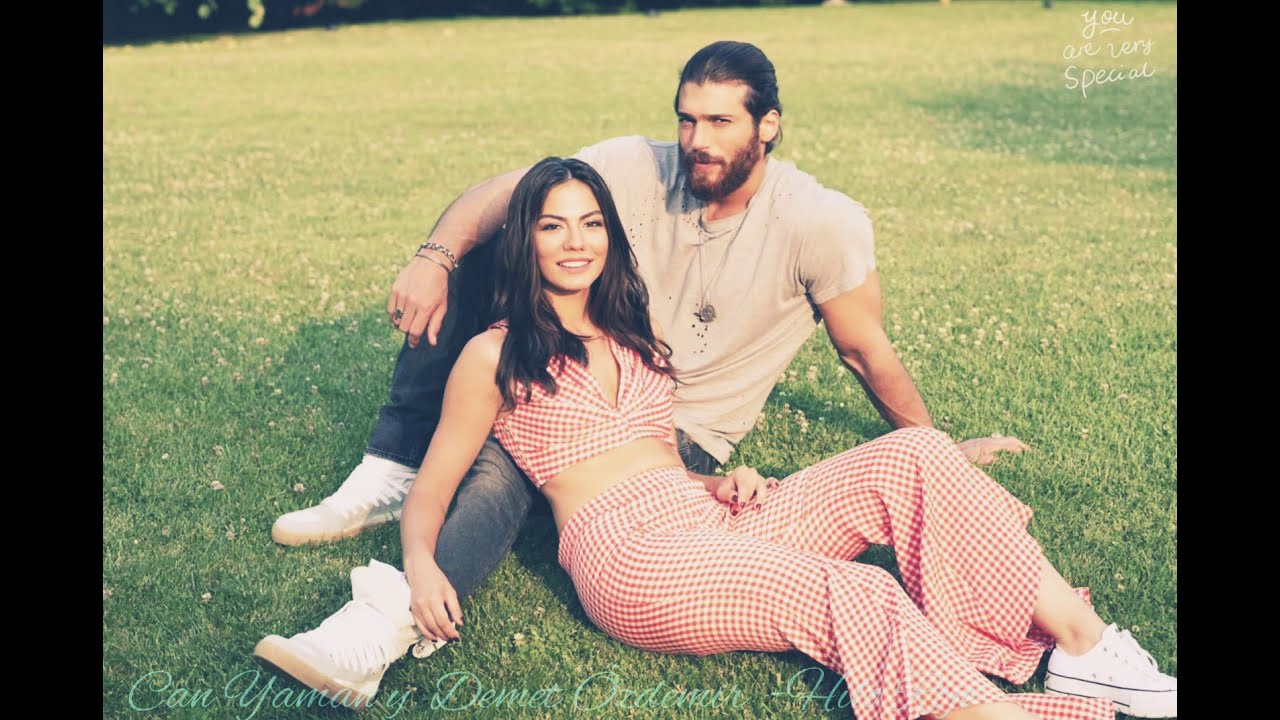 Can Yaman y Demet Özdemir  - Hilo Rojo