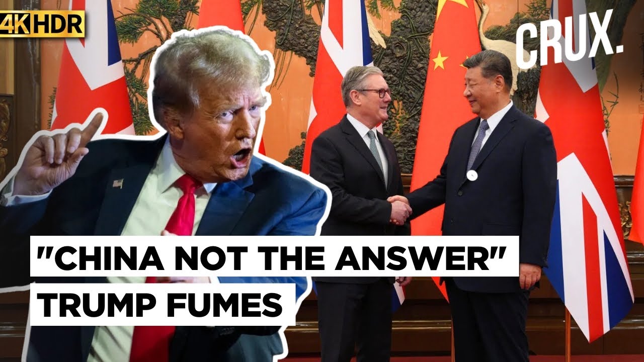 Trump 'Grounds' Canadian Aircraft, Warns Starmer UK Business With China Is ‘Dangerous' | 4k