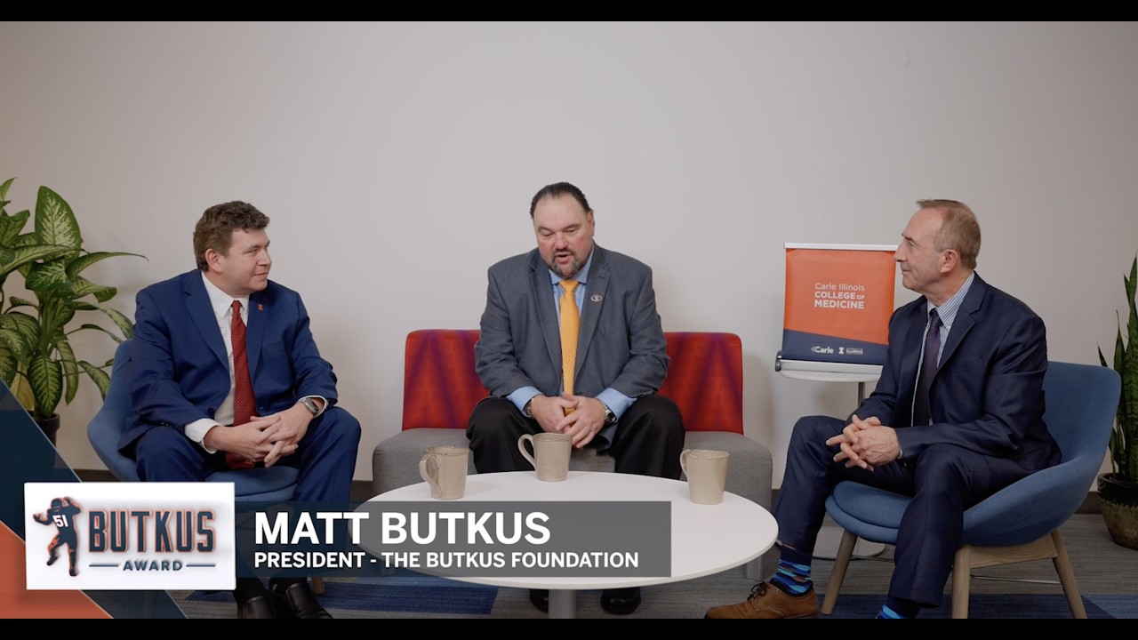 Carle Illinois Featured during 2026 Butkus Awards on Big Ten Network