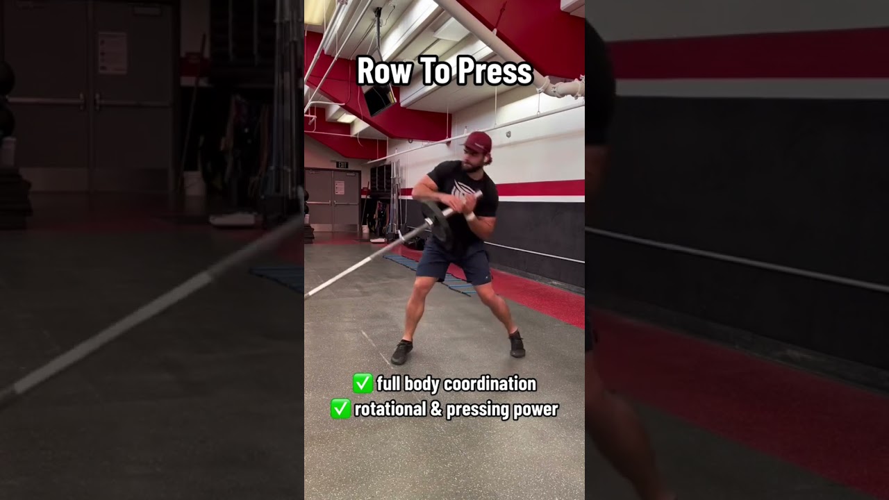 Add these landmine exercises to your routine #athlete #explosive