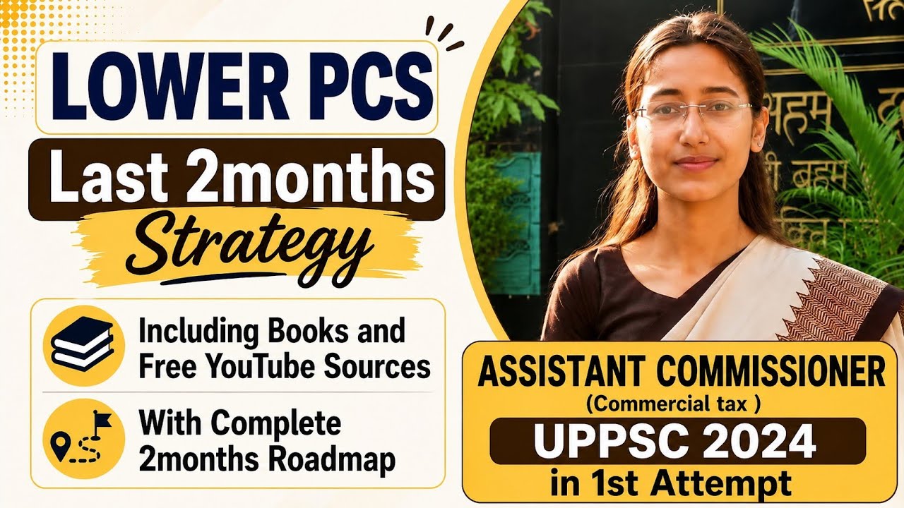 UPSSSC Lower PCS 2-Month Strategy | 60-Day Master Plan & Resources | #upsssc #uppsc #upsc