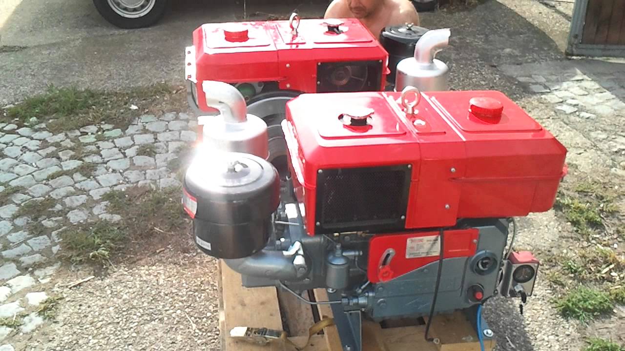 Einzylinder Dieselmotoren Vollgass