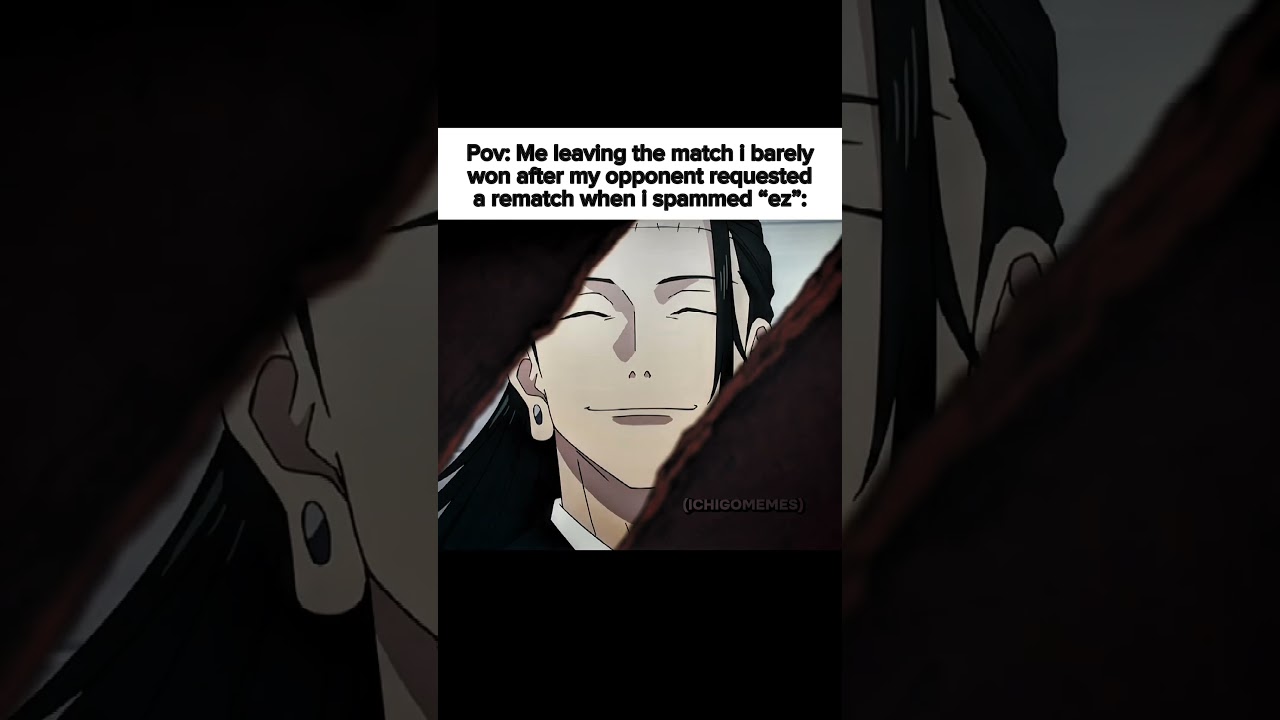 Better Luck Next Time 🥀 #anime #memes #jujutsukaisen #jjk