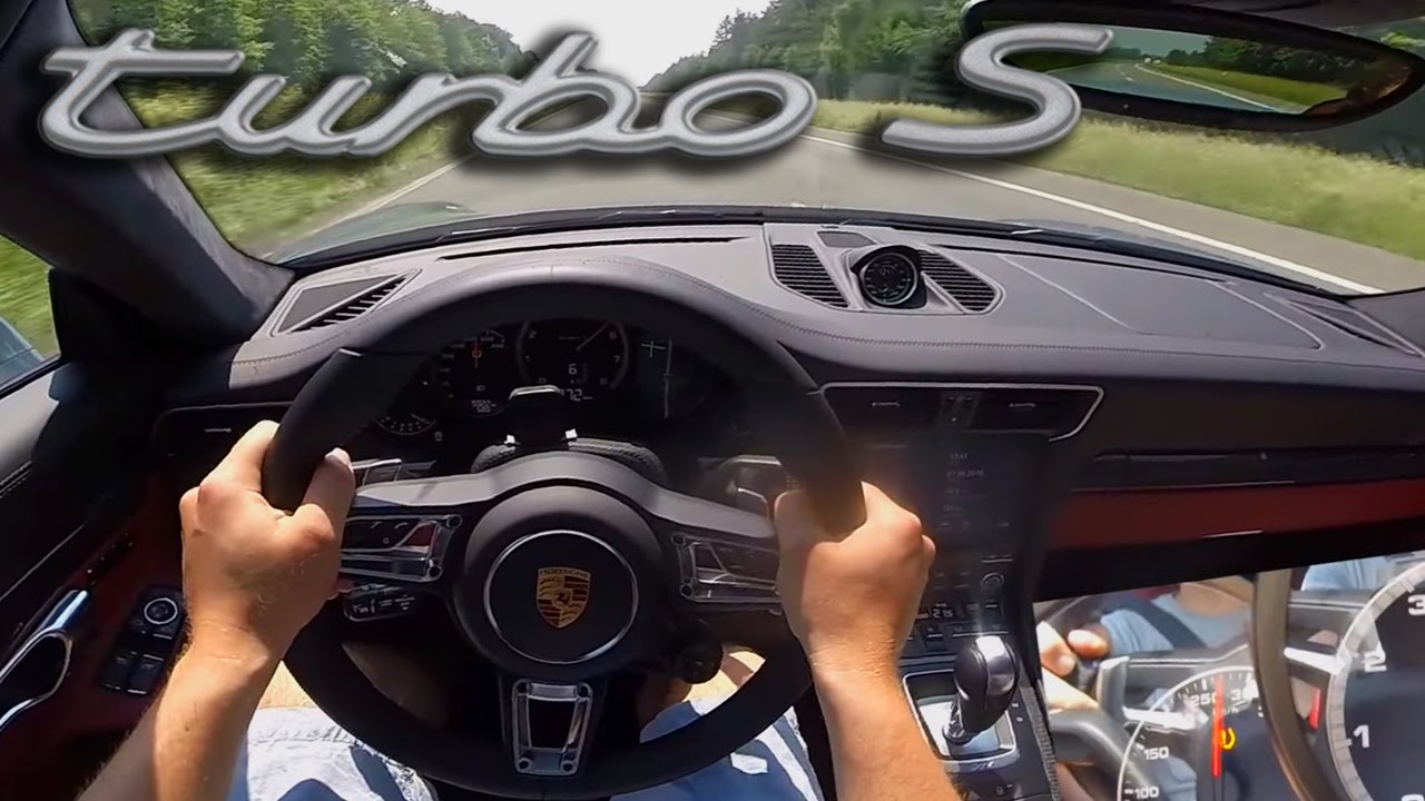 Porsche 911 Turbo S 991 MK2 AUTOBAHN POV 295km/h by AutoTopNL