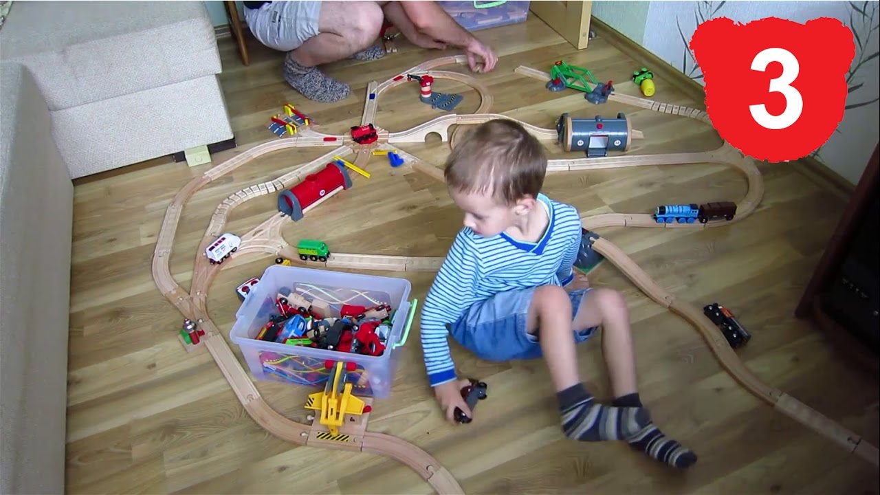 Эпизод 3 : Деревянная железная дорога Брио, Томас, Чаггингтон, BRIO, Thomas, Chuggington