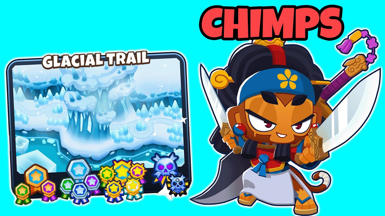 How I Finally Beat the Glacial Trail in BTD6.